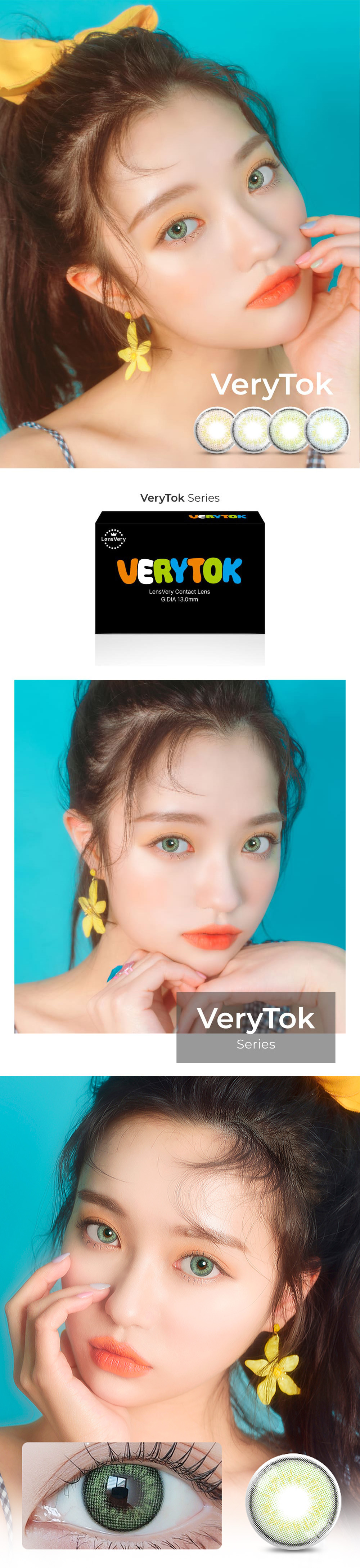 [1 Month/スプリング グリーン] ベリートック (1箱 2枚)