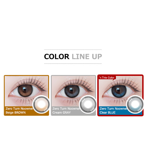 [1 Month/クリアブルー] ゼロターン・オーナーなし (1箱 2枚)5