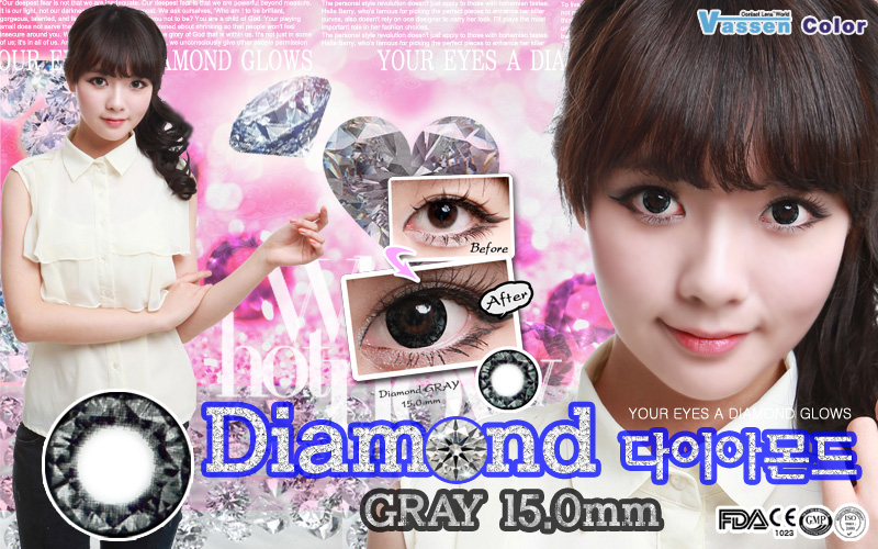 [グレー/GRAY] ダイヤモンド