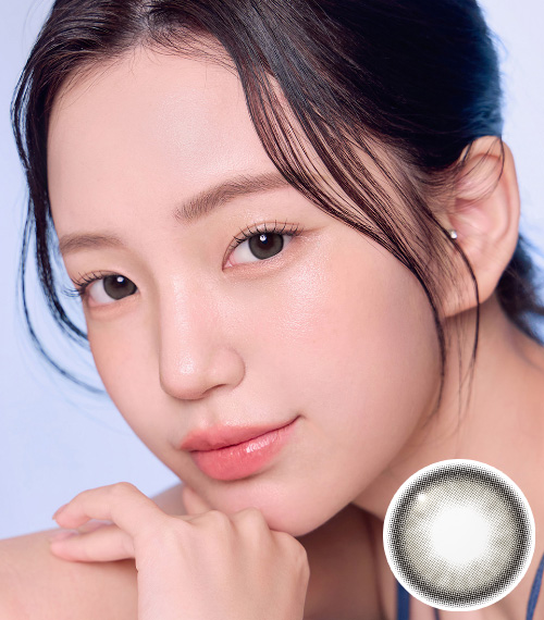 [1 Month/グレー] ビッグ ラブ リング シリコン (1箱 2枚)2