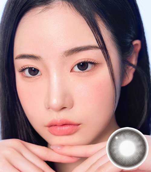 [1 Month/グレー] グロー リング シリコン (1箱 2枚)2